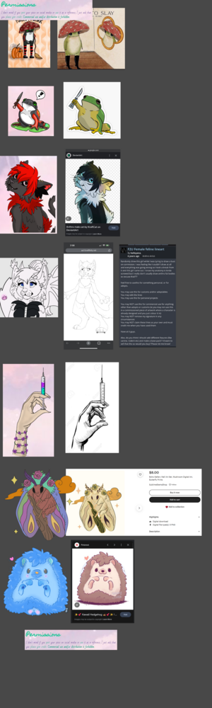 foxy's traced artworks